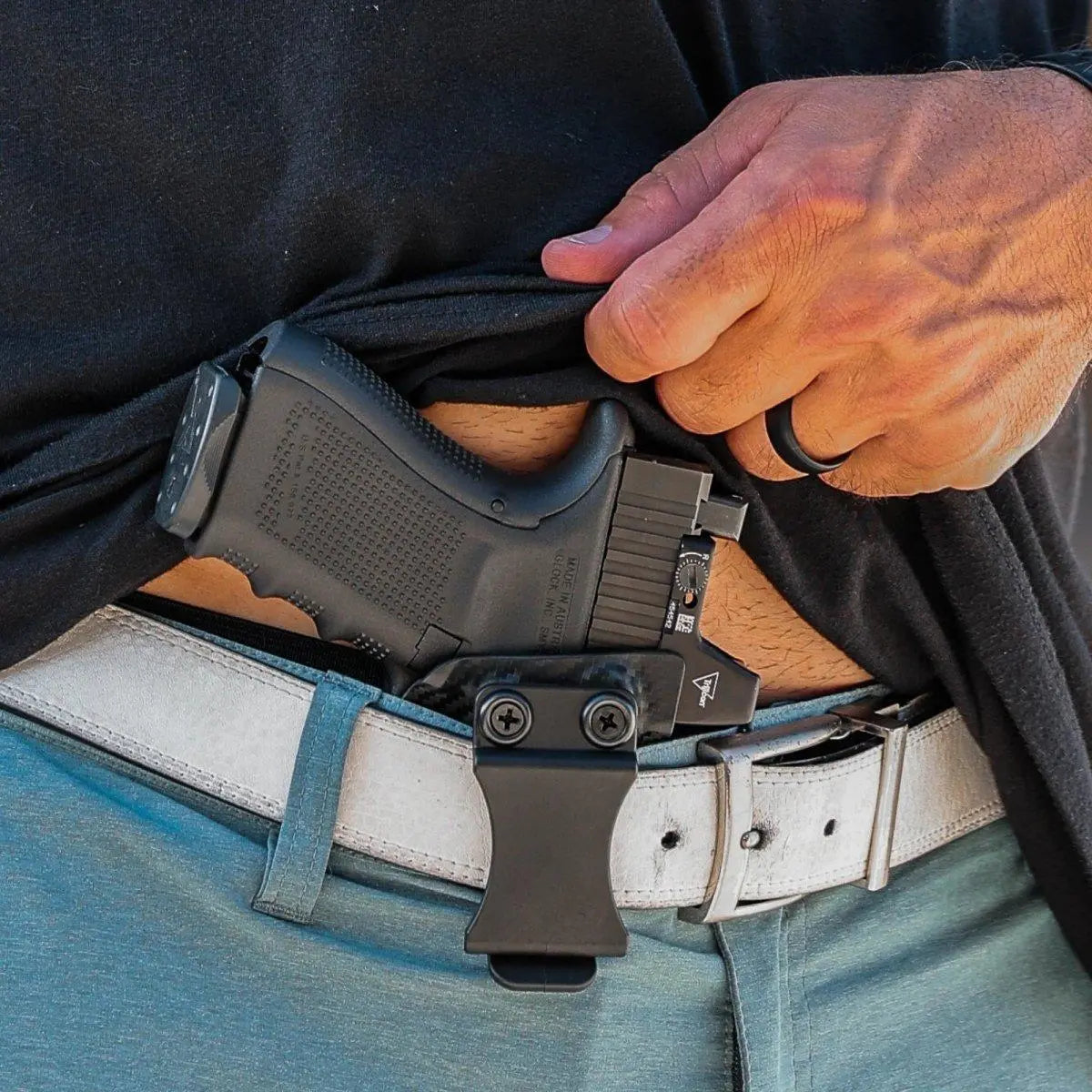 Inside the Waistband (IWB) Carry Positions - Rounded by Concealment Express