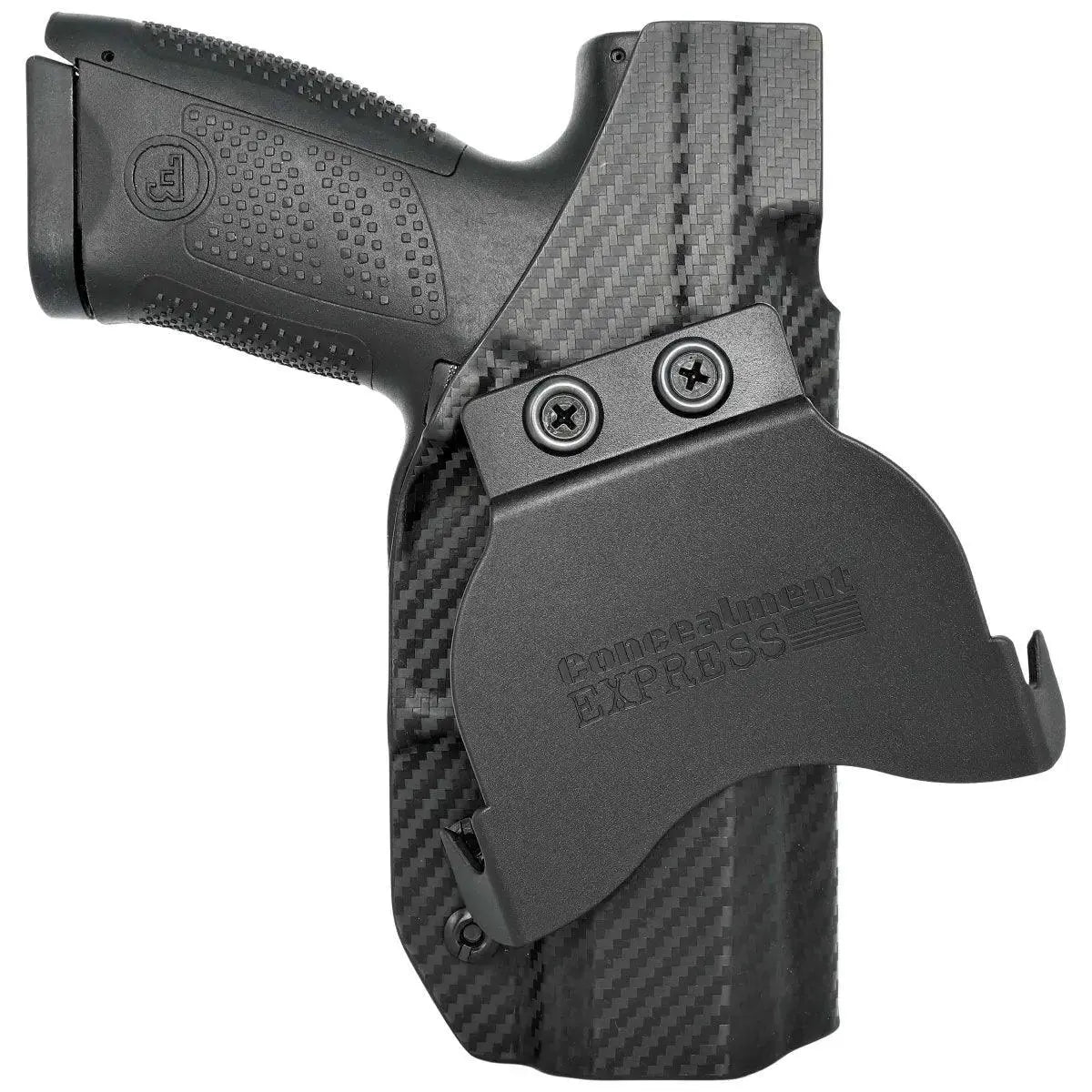 CZ P10c Conceal Carry Kydex Holster with outlet claw