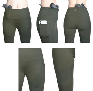 Concealed Carry Leggings - Rounded by Concealment Express