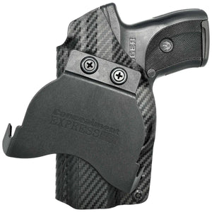 Ruger LC9/LC9s/LC380/EC9s Paddle Holster - Rounded by Concealment Express