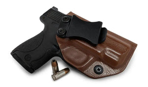 IWB KYDEX Holster in Raptor Brown Finish - Rounded by Concealment Express