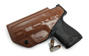 IWB KYDEX Holster in Raptor Brown Finish - Rounded by Concealment Express