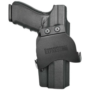 Paddle Holster fits: Glock 20 21 - Rounded by Concealment Express