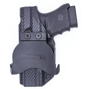 Paddle Holster fits: Glock 30 30SF 29 - Rounded by Concealment Express