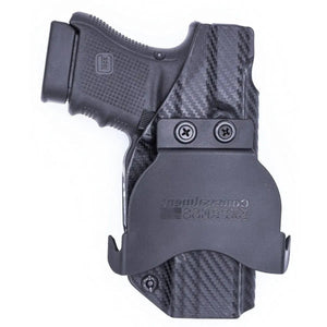 Paddle Holster fits: Glock 30S - Rounded by Concealment Express