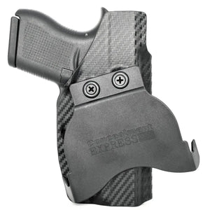 Paddle Holster fits: Glock 43X - Rounded by Concealment Express