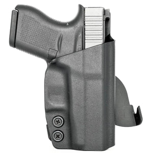 Paddle Holster fits: Glock 43X - Rounded by Concealment Express