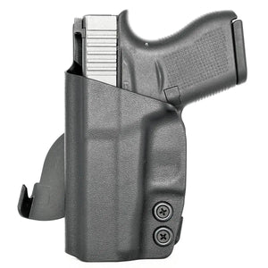 Paddle Holster fits: Glock 43X - Rounded by Concealment Express