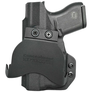 Paddle Holster fits: Glock 43X TLR-6 - Rounded by Concealment Express