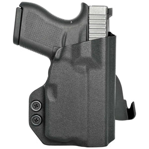 Paddle Holster fits: Glock 43X TLR-6 - Rounded by Concealment Express