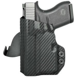 Paddle Holster fits: Glock 43X TLR-6 - Rounded by Concealment Express