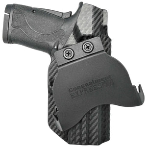 Smith & Wesson M&P SHIELD 380EZ Paddle Holster - Rounded by Concealment Express