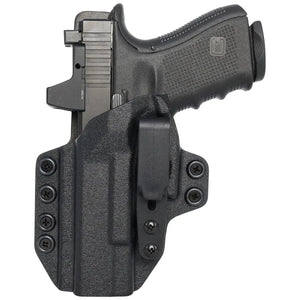 Springfield Hellcat Leather Hybrid Holster - Rounded by Concealment Express