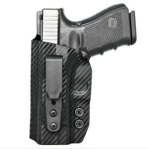 Tuckable IWB Holster fits: Glock 19 19X 23 32 45 - Rounded by Concealment Express