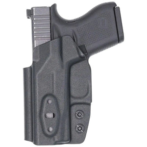 Tuckable IWB Holster fits: Glock 43X (Optic Ready) - Rounded by Concealment Express