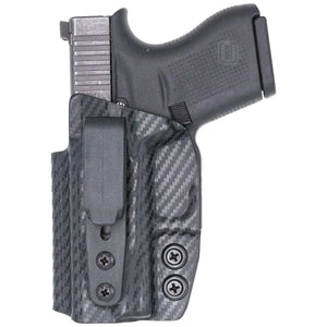 Tuckable IWB Holster fits: Glock 43X (Optic Ready) - Rounded by Concealment Express