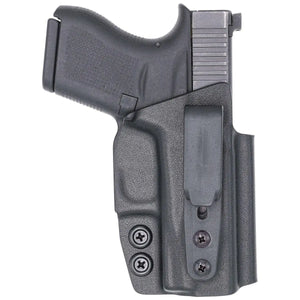 Tuckable IWB Holster fits: Glock 43X (Optic Ready) - Rounded by Concealment Express