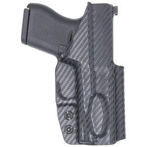 Tuckable IWB Holster fits: Glock 43X (Optic Ready) - Rounded by Concealment Express