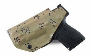 Desert Camo 6-Color Infused IWB KYDEX Holster-Rounded by Concealment Express