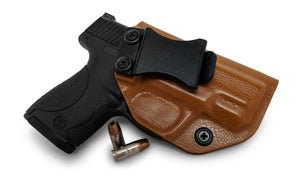 IWB KYDEX Holster in Raptor Orange Finish-Rounded by Concealment Express