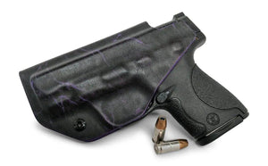 Mossy Oak Elements Aqua Purple Infused IWB KYDEX Holster-Rounded by Concealment Express