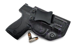 Mossy Oak Elements Aqua Purple Infused IWB KYDEX Holster-Rounded by Concealment Express