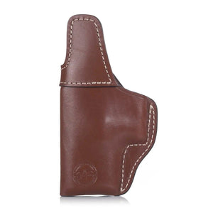Premium Leather Open-Top IWB Holster-Rounded by Concealment Express