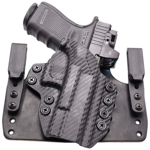 Taurus G2 / G2S / G2C / G3 Leather Hybrid Holster (Wide)-Rounded by Concealment Express