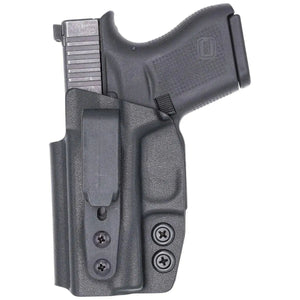 Tuckable IWB Holster fits: Glock 43X (Optic Ready)-Rounded by Concealment Express